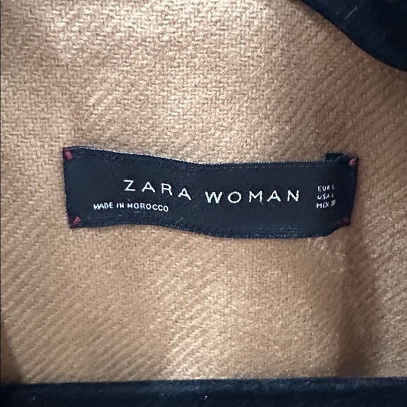 Zara women’s Camel brown Trench Coat - Picture 3 of 10
